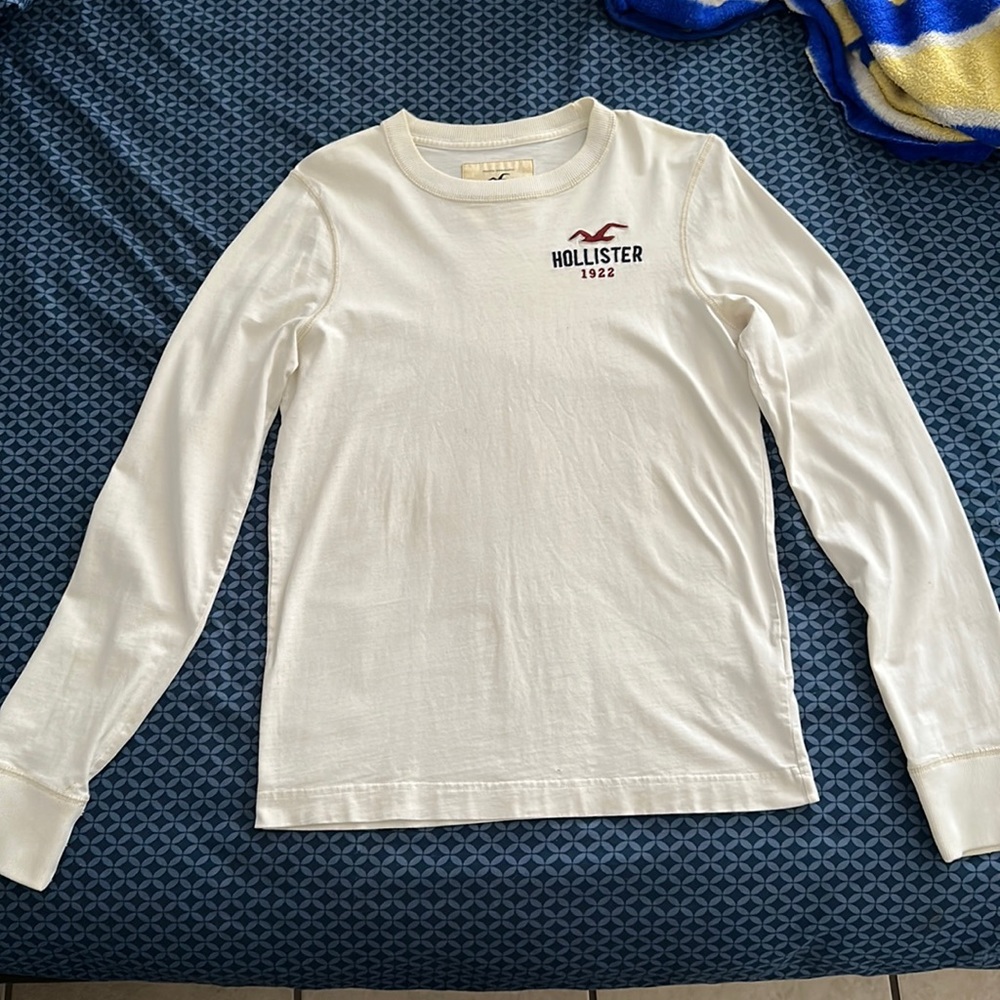 White Hollister long sleeve i didn't wear it as much